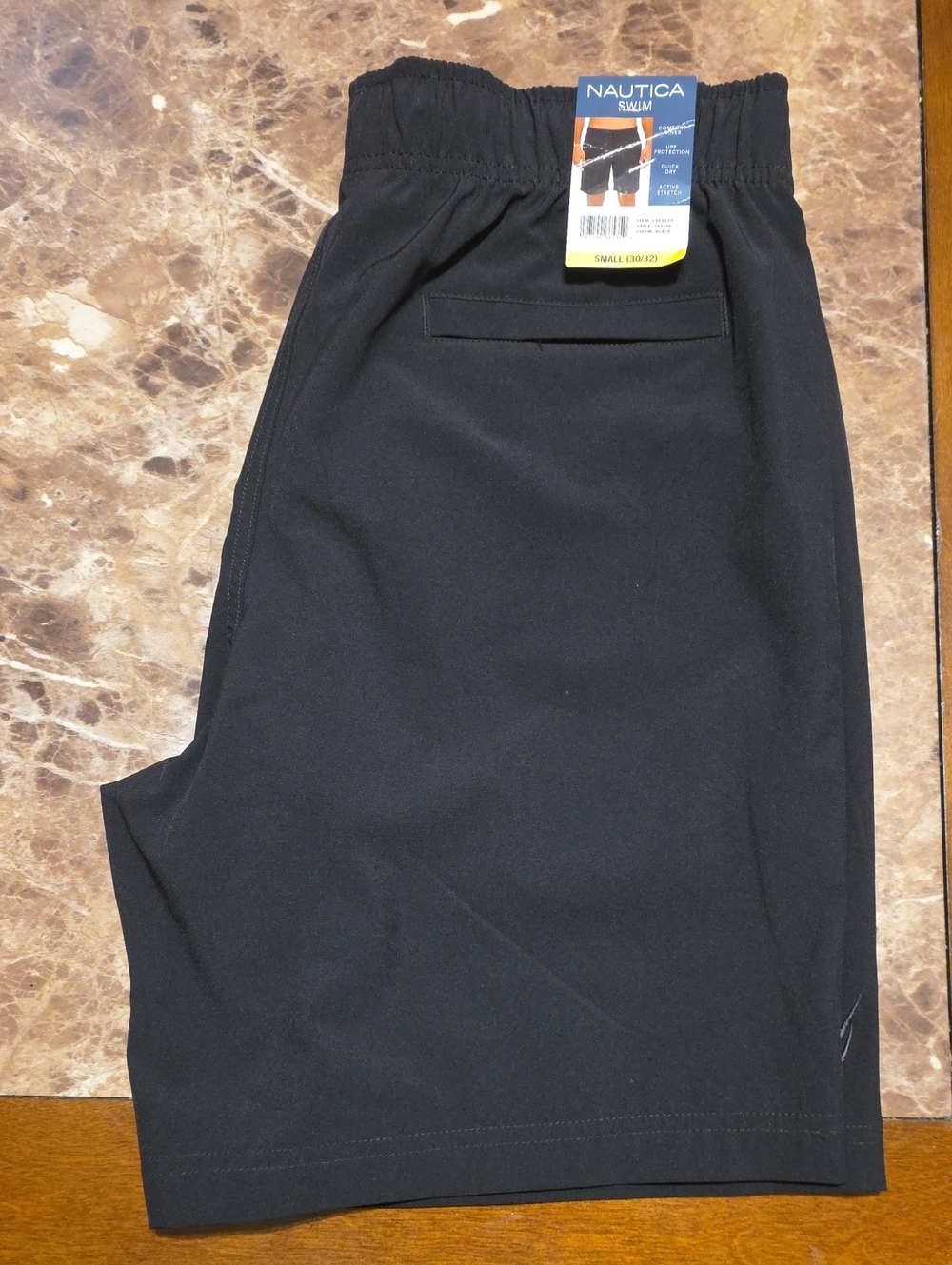 Nautica Black Men's Swim Board Shorts